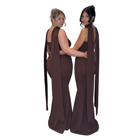 NINA RUCHED FISHTAIL (30 colours available)