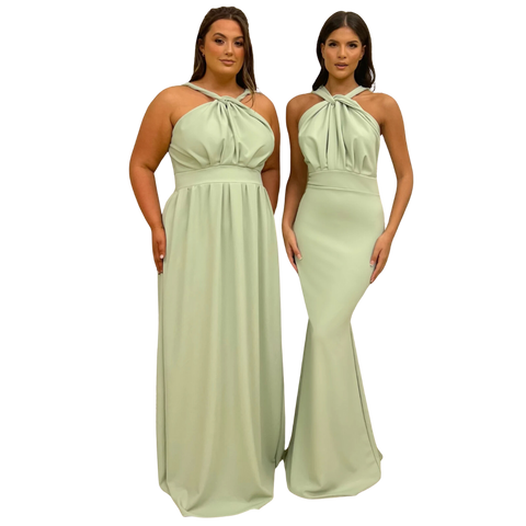 LILLY SLIM GOWN (Made to measure & available in 20+ colours)