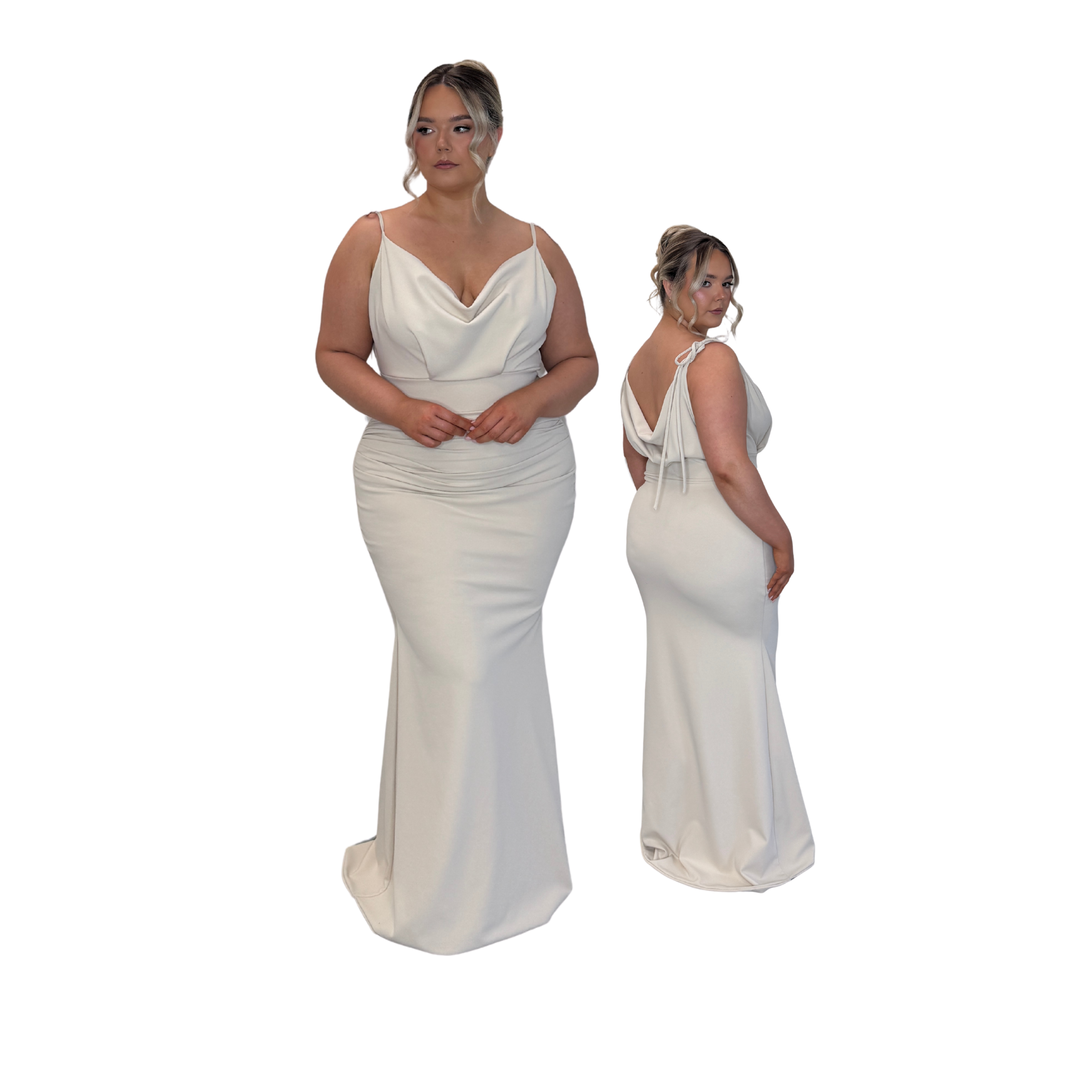 HARLOW RUCHED FISHTAIL (30 colours available)