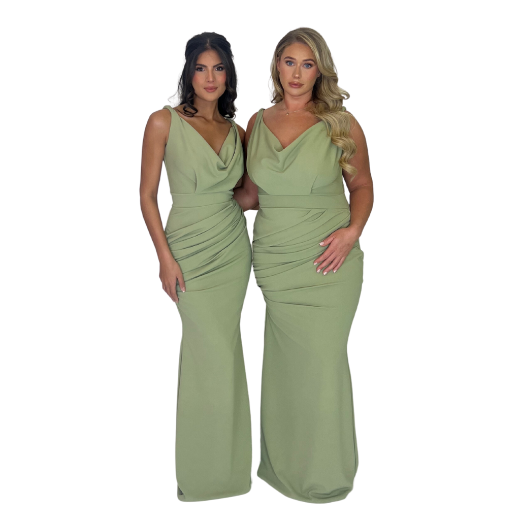 LOUELLA RUCHED FISHTAIL (30 colours available)