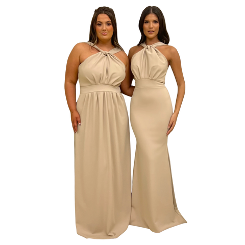 LILLY SLIM GOWN (Made to measure & available in 20+ colours)