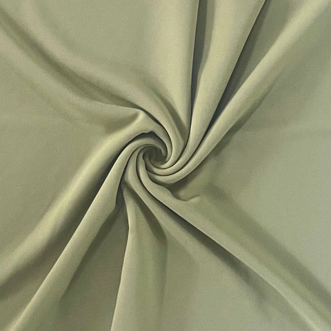 LIGHT OLIVE SCUBA CREPE