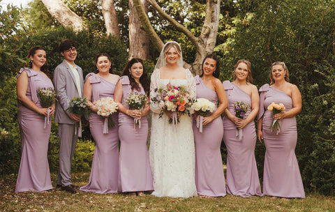LILAC SCUBA CREPE