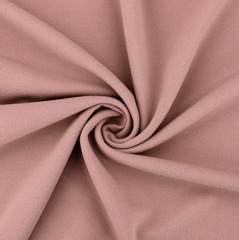 DUSTY ROSE SCUBA CREPE