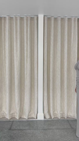 DOLCE RUCHED FISHTAIL WITH TASSELS | CLOUD GREY